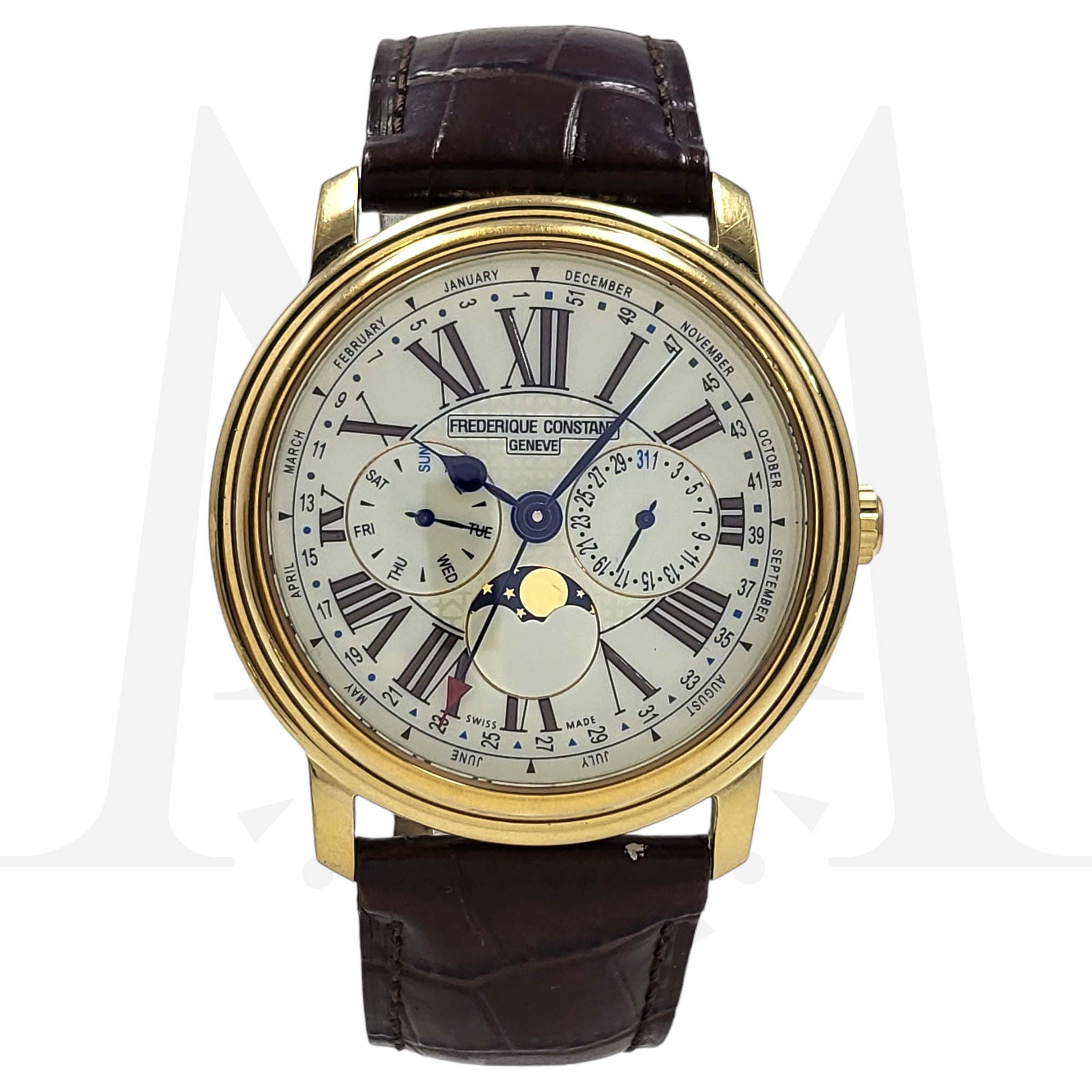 Reloj Frederique Constant Fase Lunar Quartz