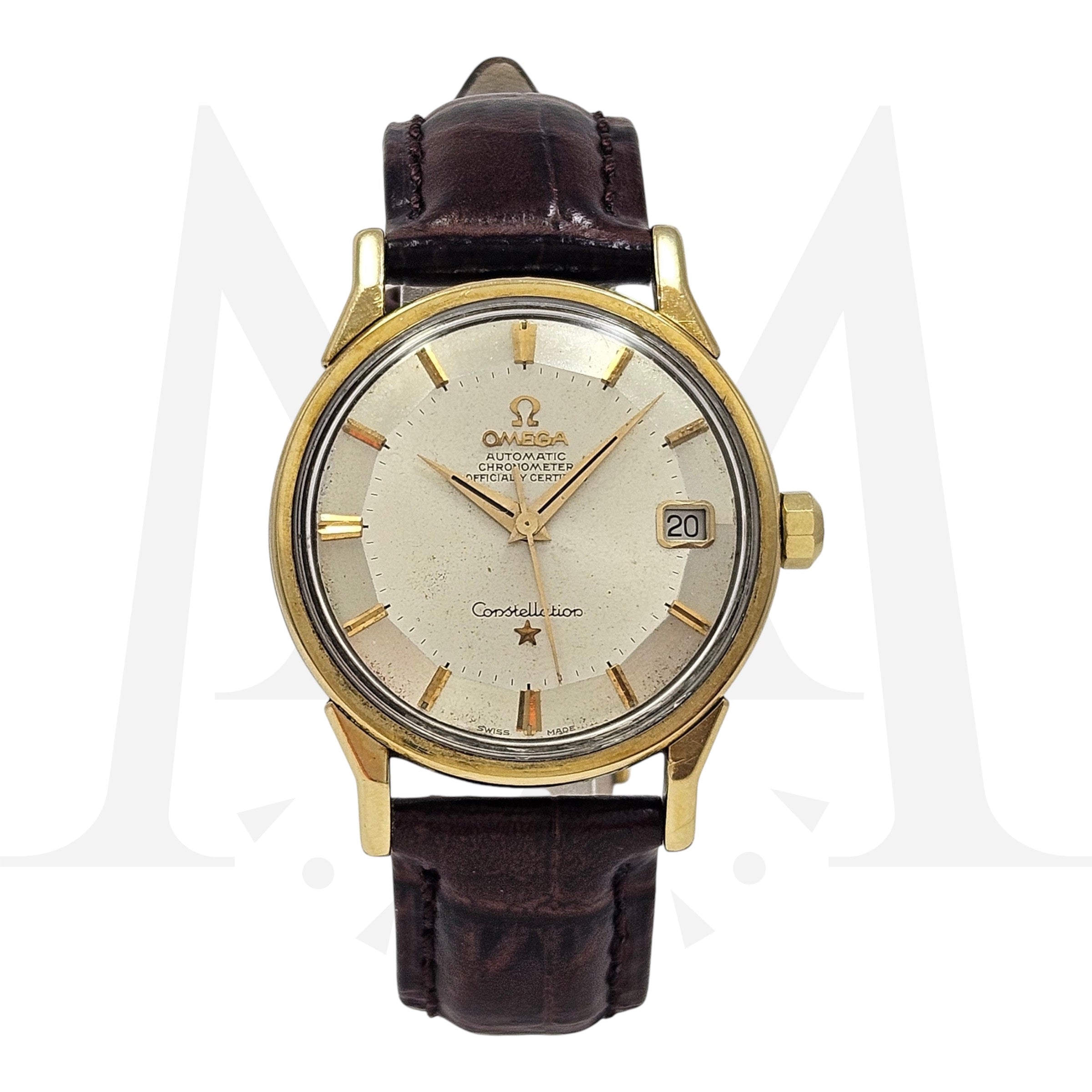 Reloj Omega Constellation Pie-Pan Vintage Automático