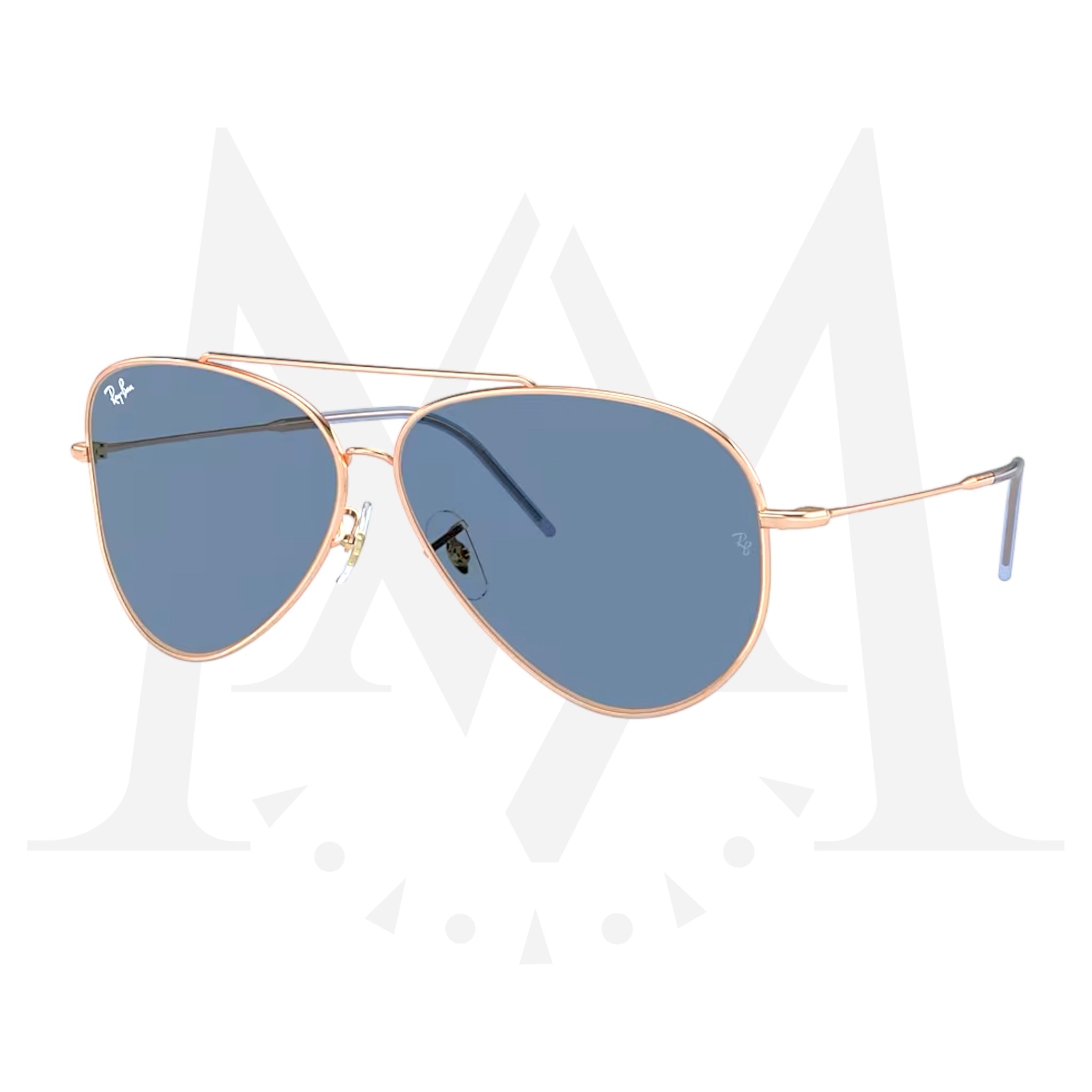 Lentes Ray Ban RBR0101S Aviator Reverse Azul – AMX - Relojería y Estilo