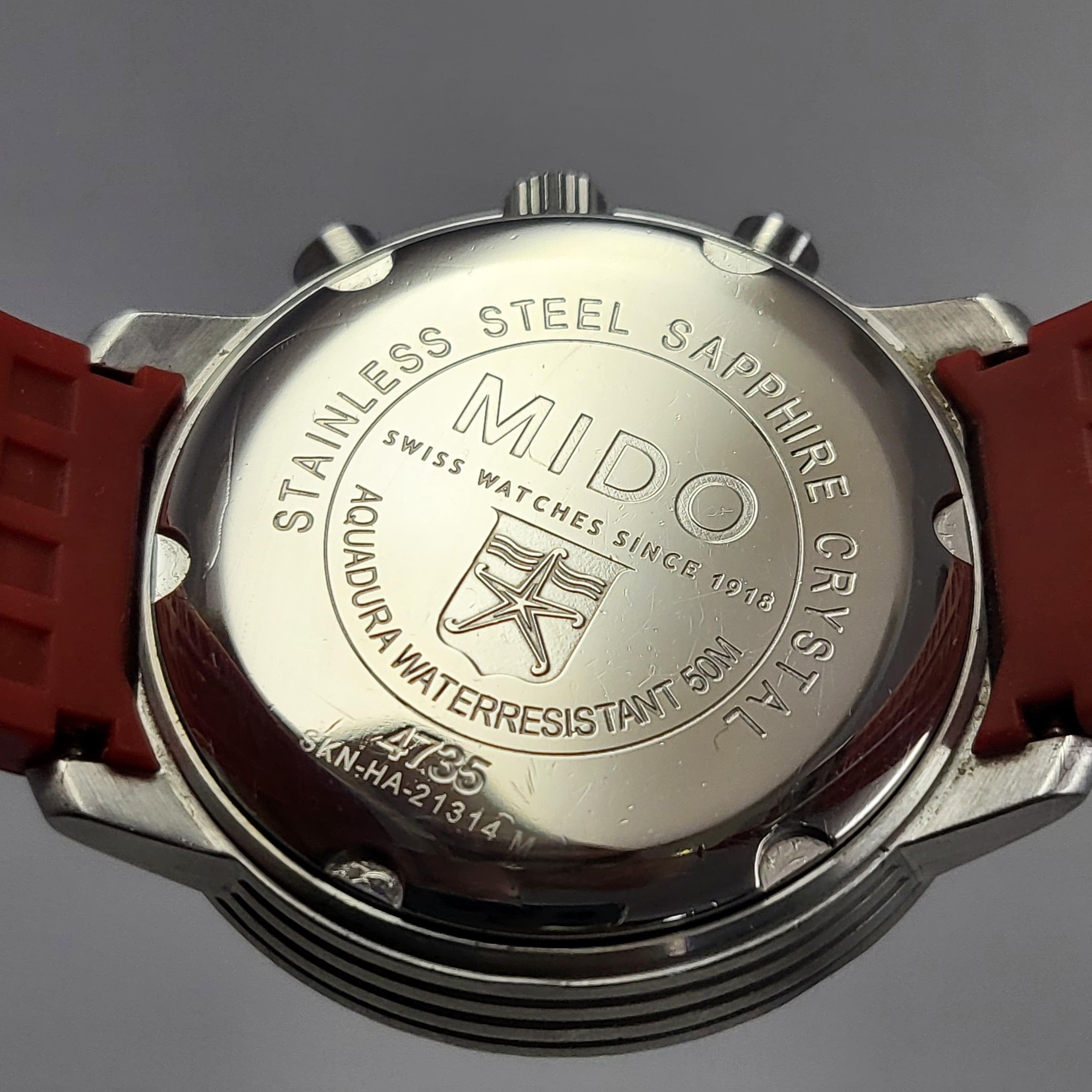 Reloj Mido Jourdain Crono Quartz AMX Relojeria y Estilo