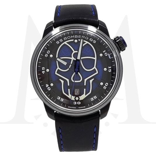 Reloj Bomberg BB-01 Skull Blue Automático