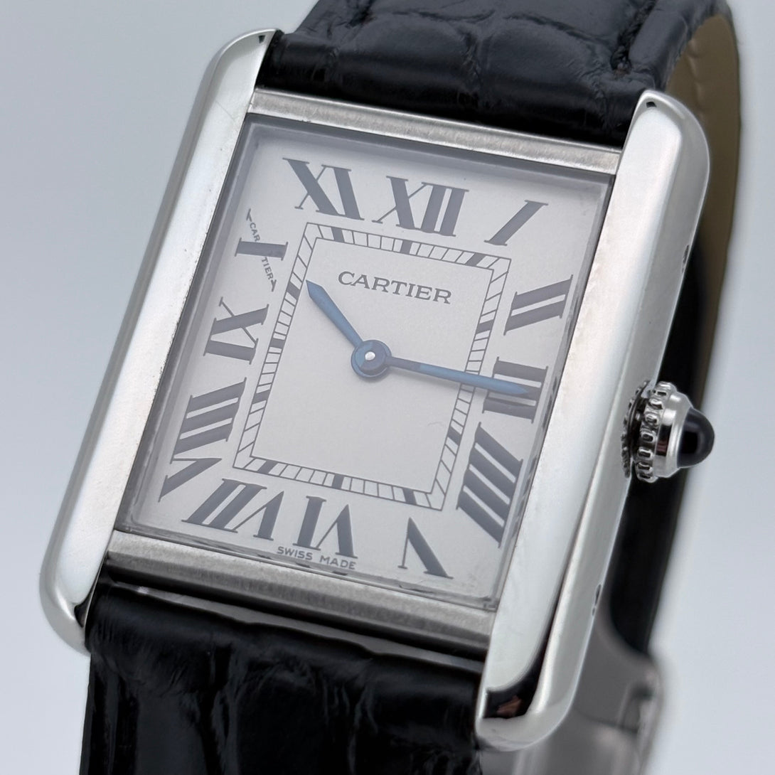 Reloj Cartier Tank Solo Quartz En Pareja – AMX - Relojería y Estilo