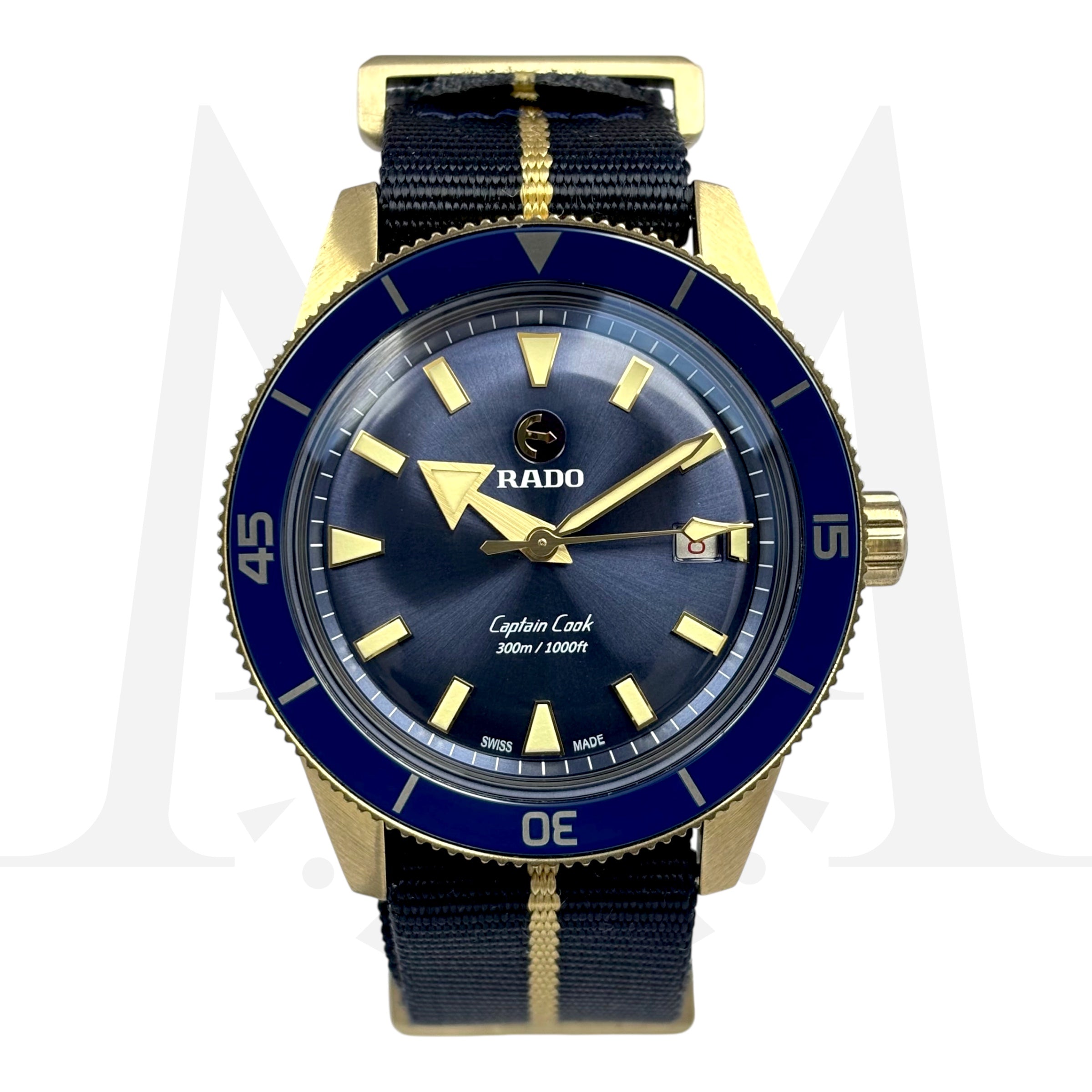 Reloj Rado Captain Cook Bronze Automático – AMX - Relojería y Estilo