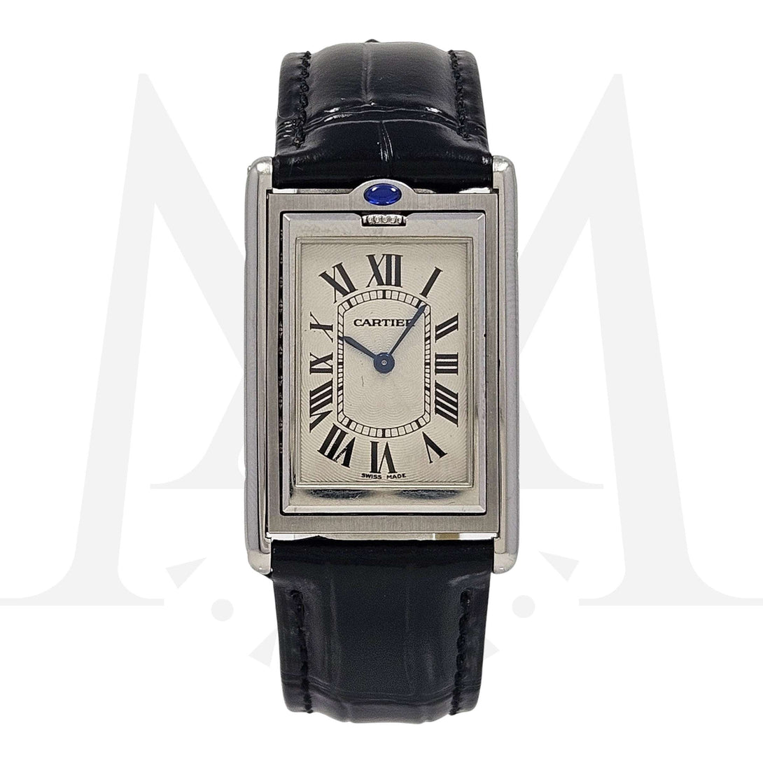 Reloj Cartier Tank Basculante 2390 Cuerda Manual Largo