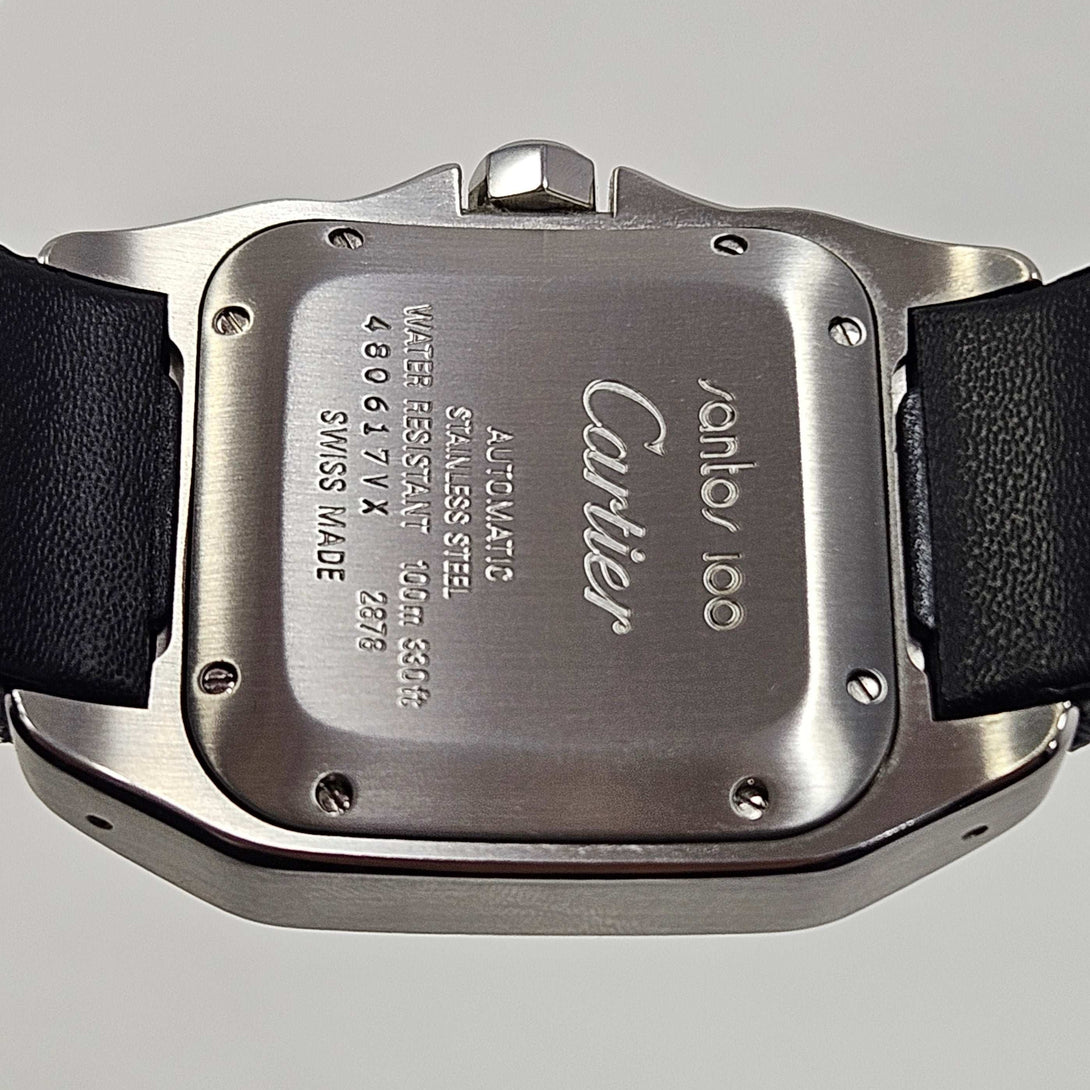 Reloj Cartier Santos 100 Mediano Automático