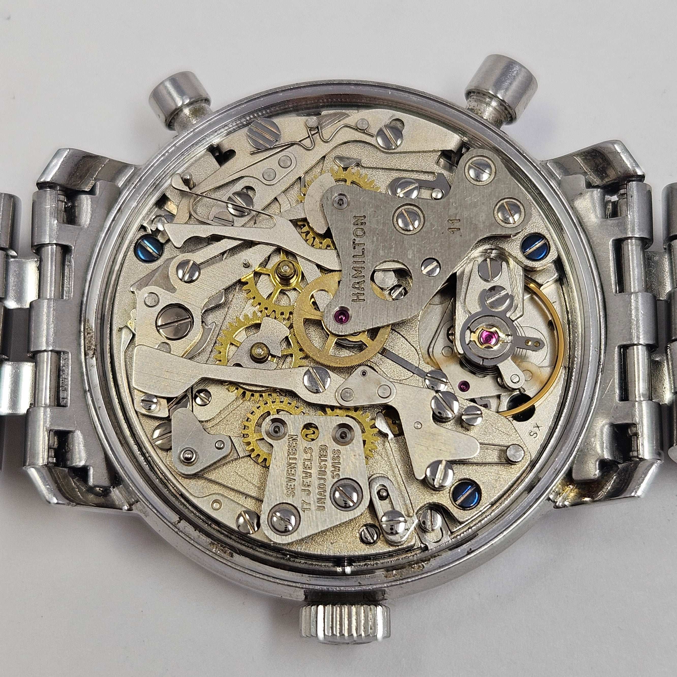Reloj Hamilton Chrono-Matic Vintage Cuerda Manual
