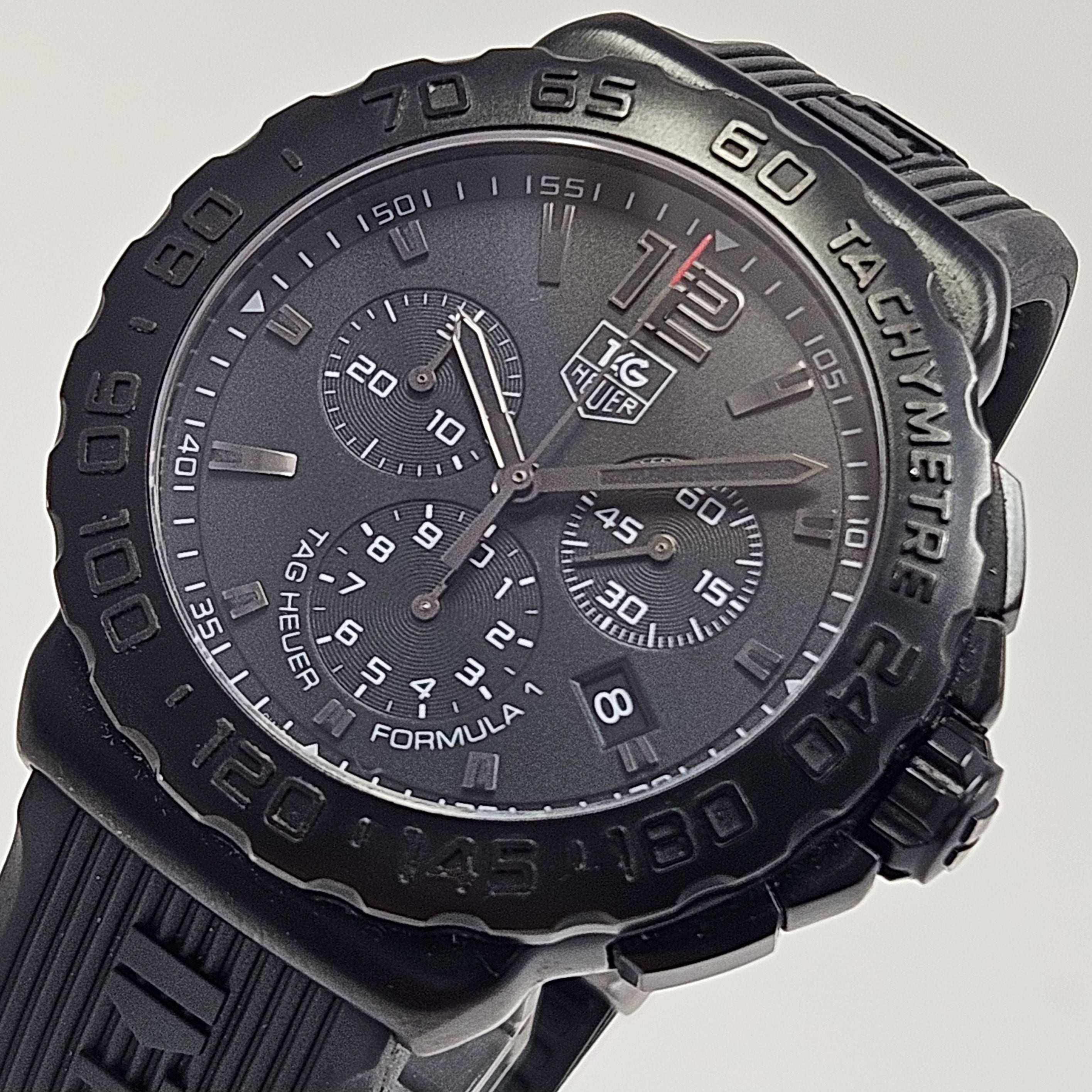 Reloj Tag Heuer Black Formula 1 Crono Quartz Full Set