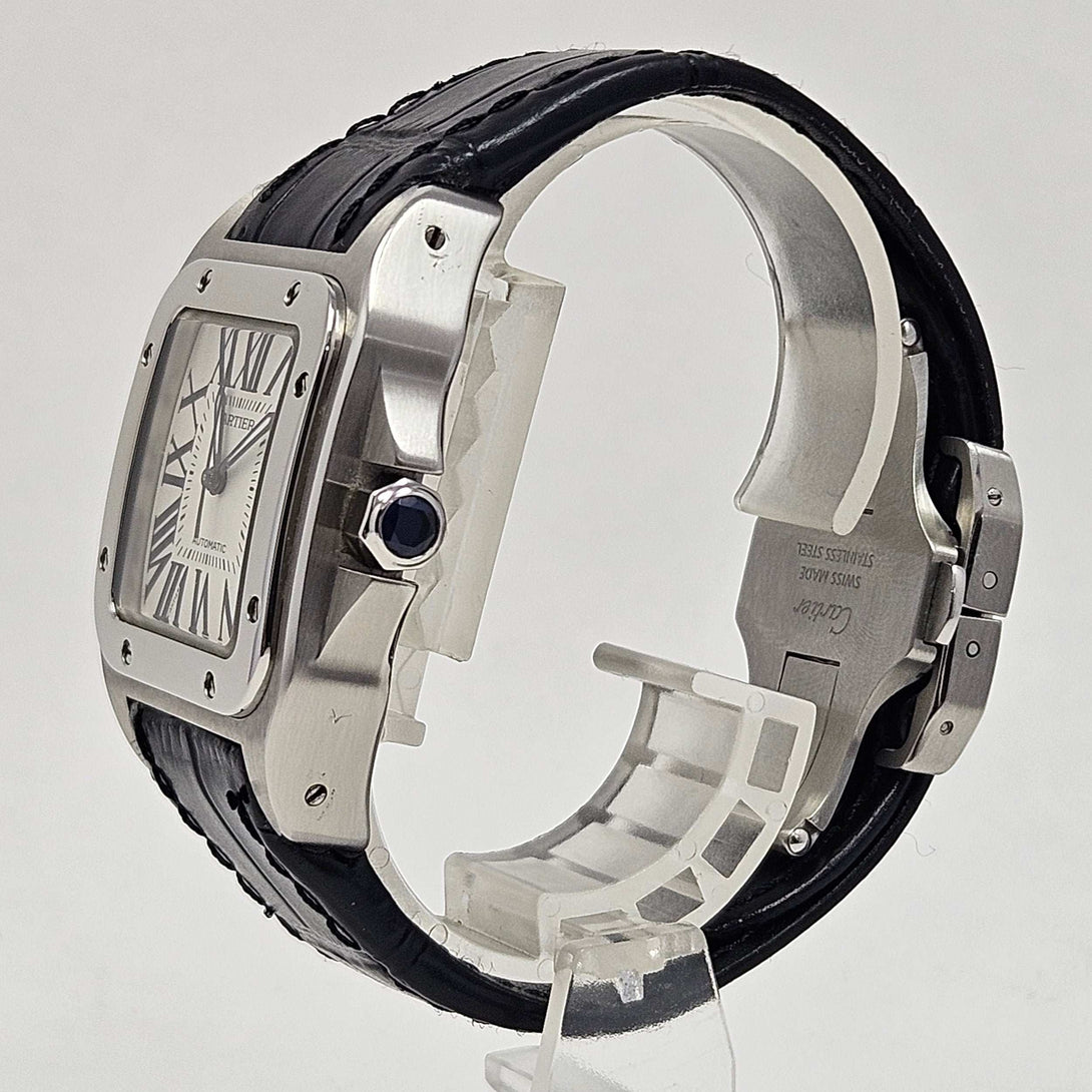 Reloj Cartier Santos 100 Mediano Automático