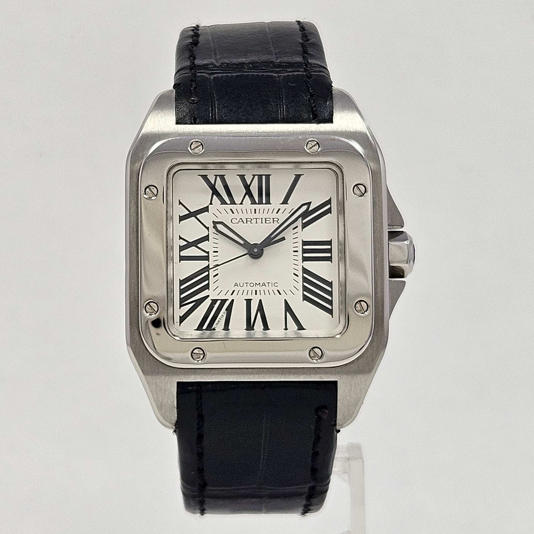 Reloj Cartier Santos 100 Mediano Automático