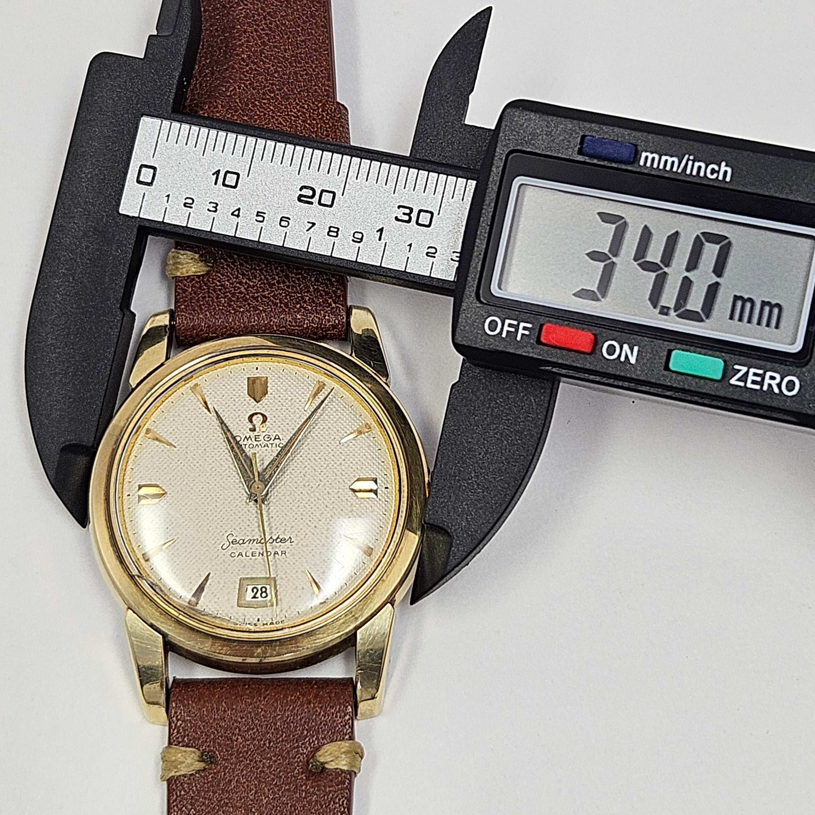 Reloj Omega Seamaster Calendar Vintage Automático
