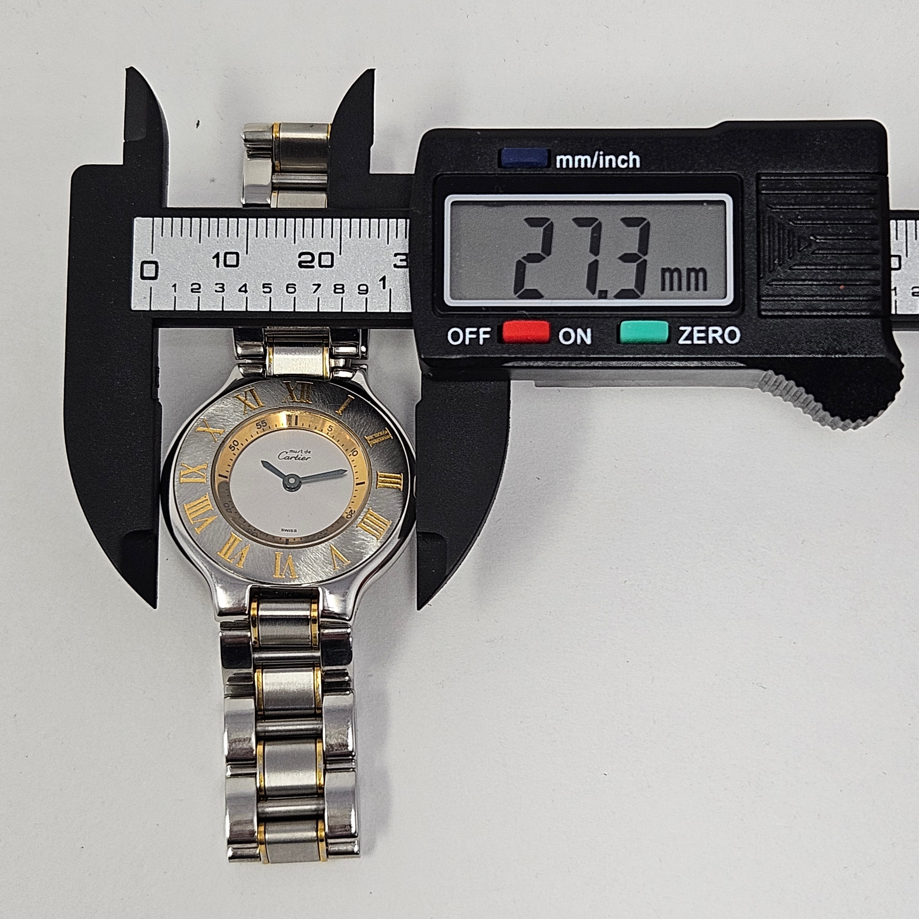 Reloj Cartier Lady Must Siglo 21 Quartz – AMX Relojería y Estilo