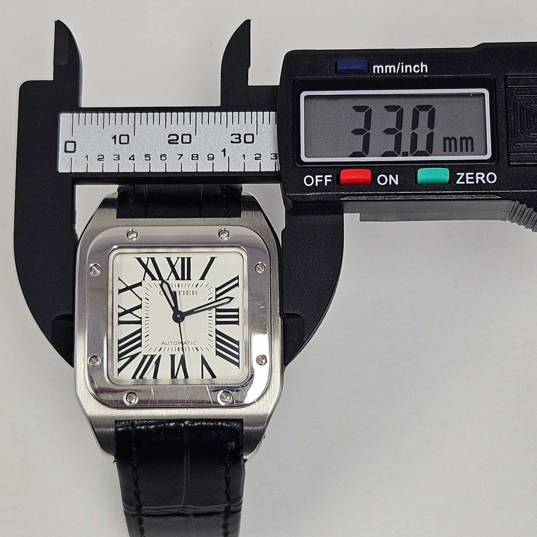 Reloj Cartier Santos 100 Mediano Automático