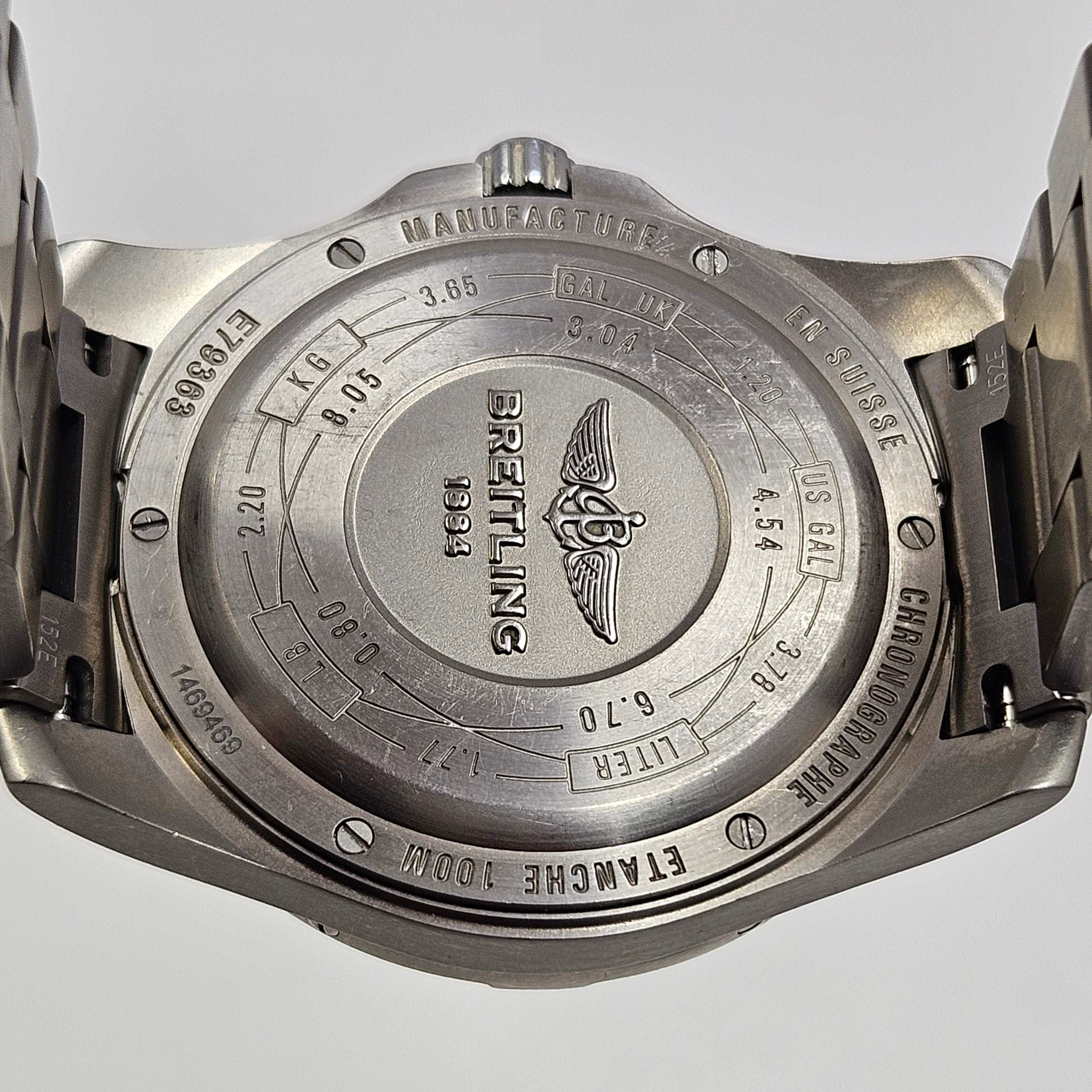 Reloj Breitling Navitimer Titanium Multifuciones
