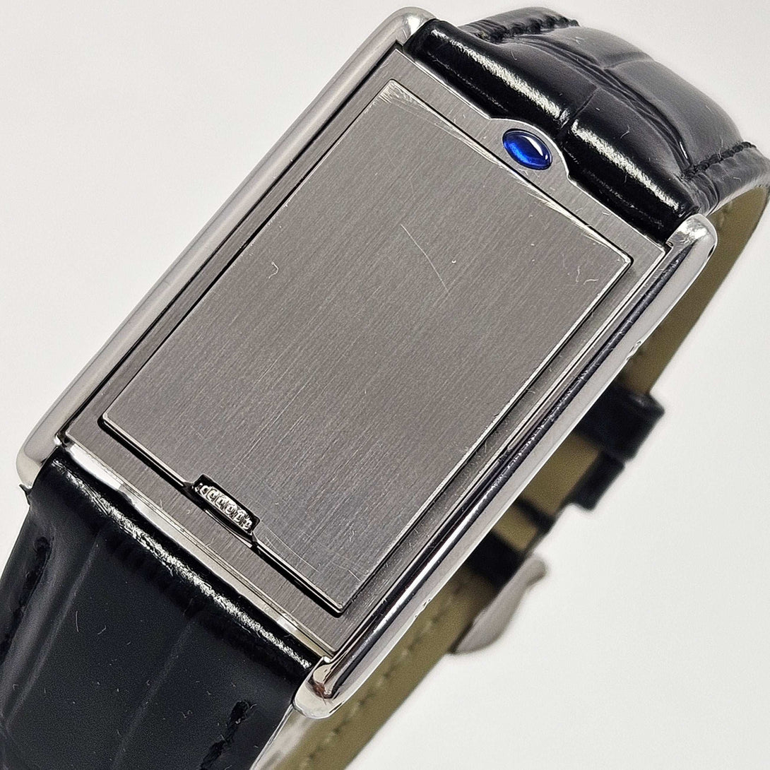 Reloj Cartier Tank Basculante 2390 Cuerda Manual Largo