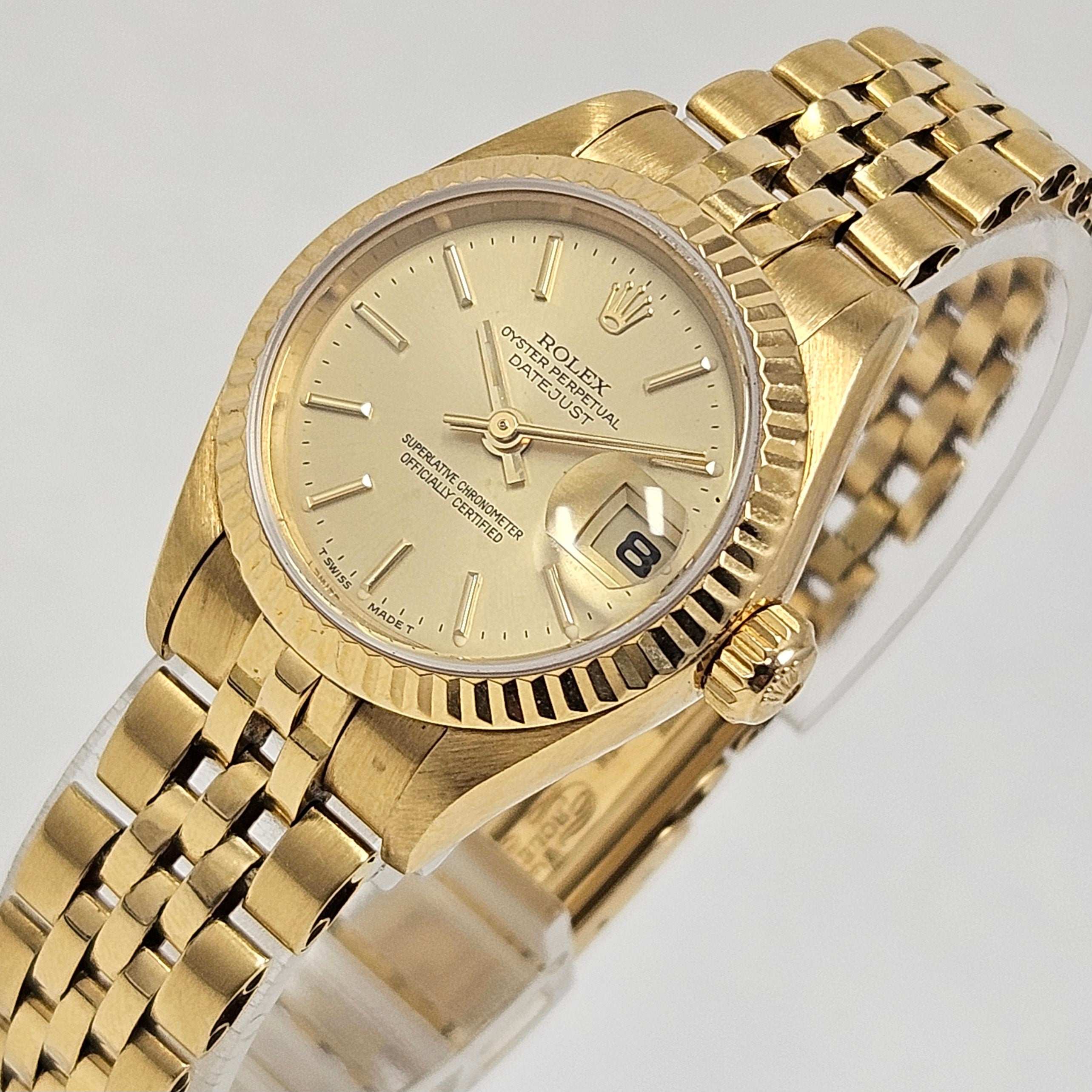 Reloj Rolex Lady DateJust Oro 18k Automático