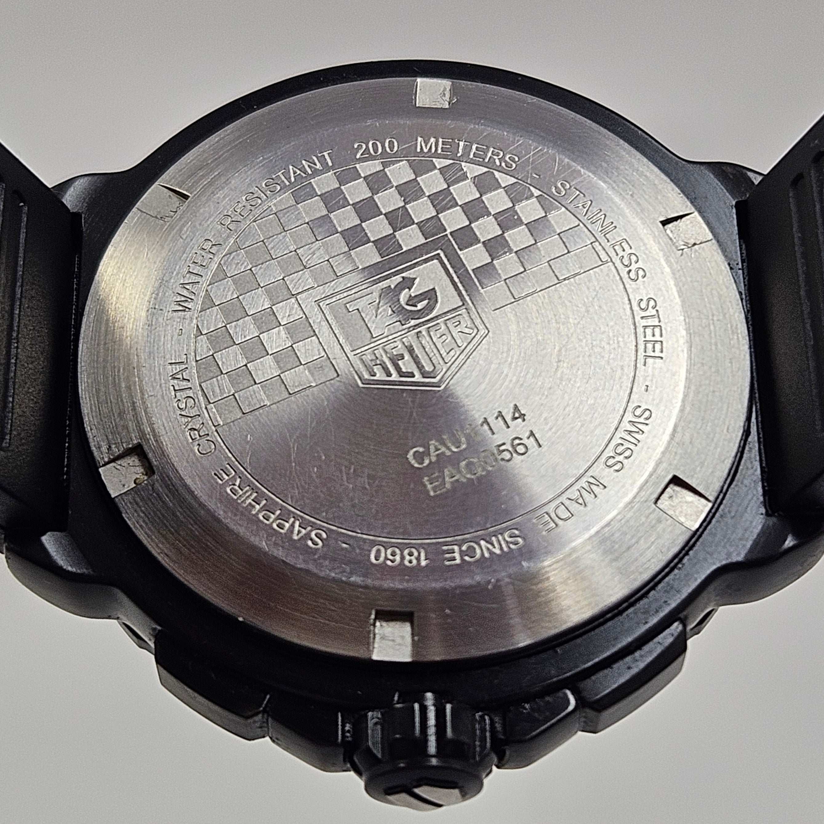 Reloj Tag Heuer Black Formula 1 Crono Quartz Full Set