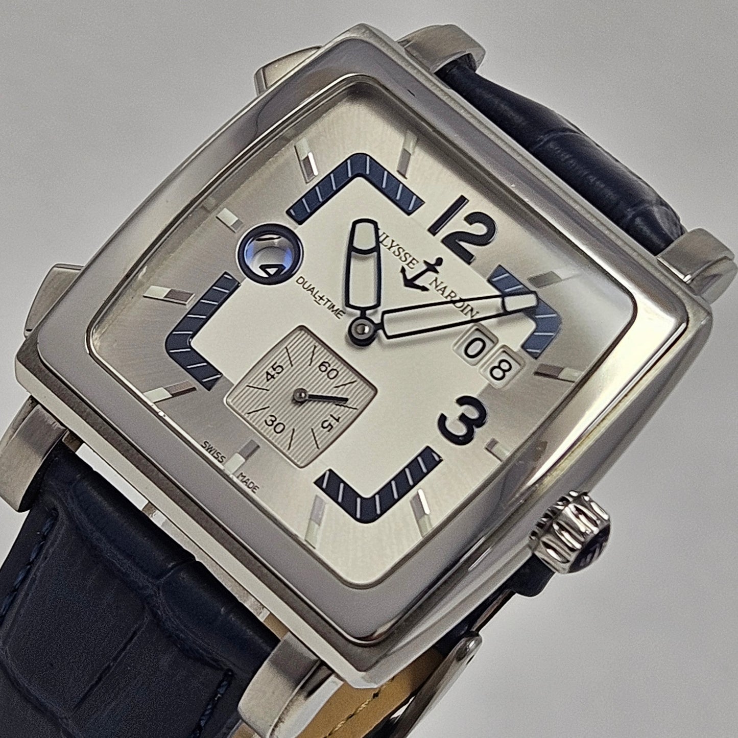 Reloj Ulysse Nardin Cuadrato Dual Time Automático